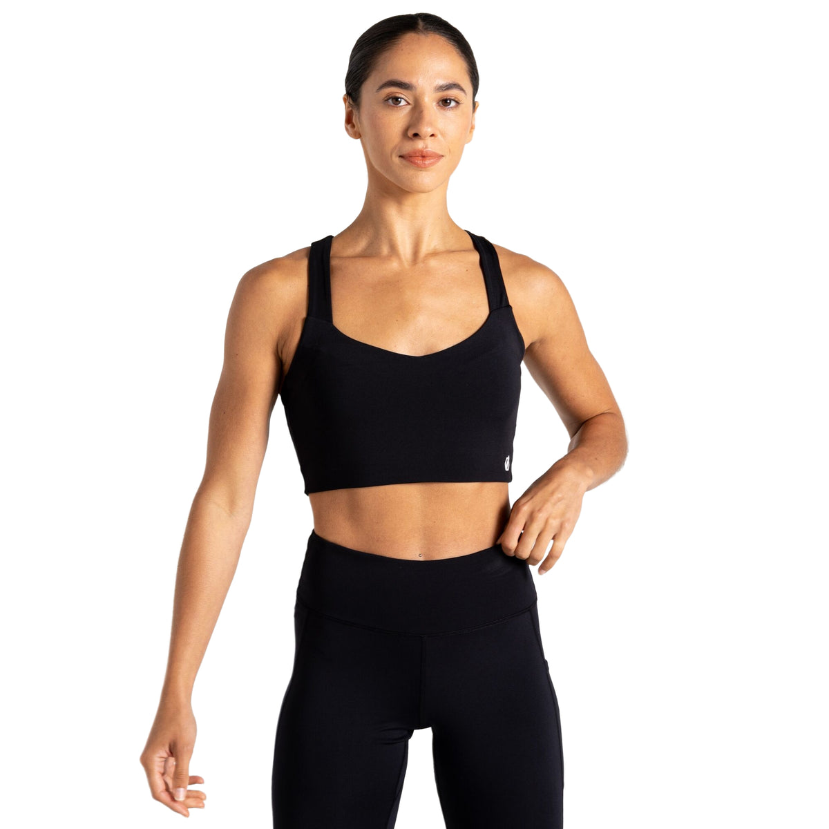 Black - Lifestyle - Dare 2B Womens-Ladies Swift III Sports Bra