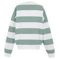 Glacier-White - Back - Regatta Womens-Ladies Avika II Stripe Crew Neck Jumper