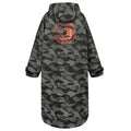 Grey-Black - Back - Regatta Unisex Adult Camo Changing Robe