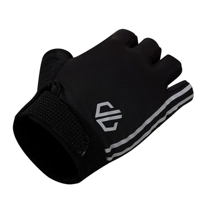 Black - Side - Dare 2B Womens-Ladies Reflective Cycling Mitts
