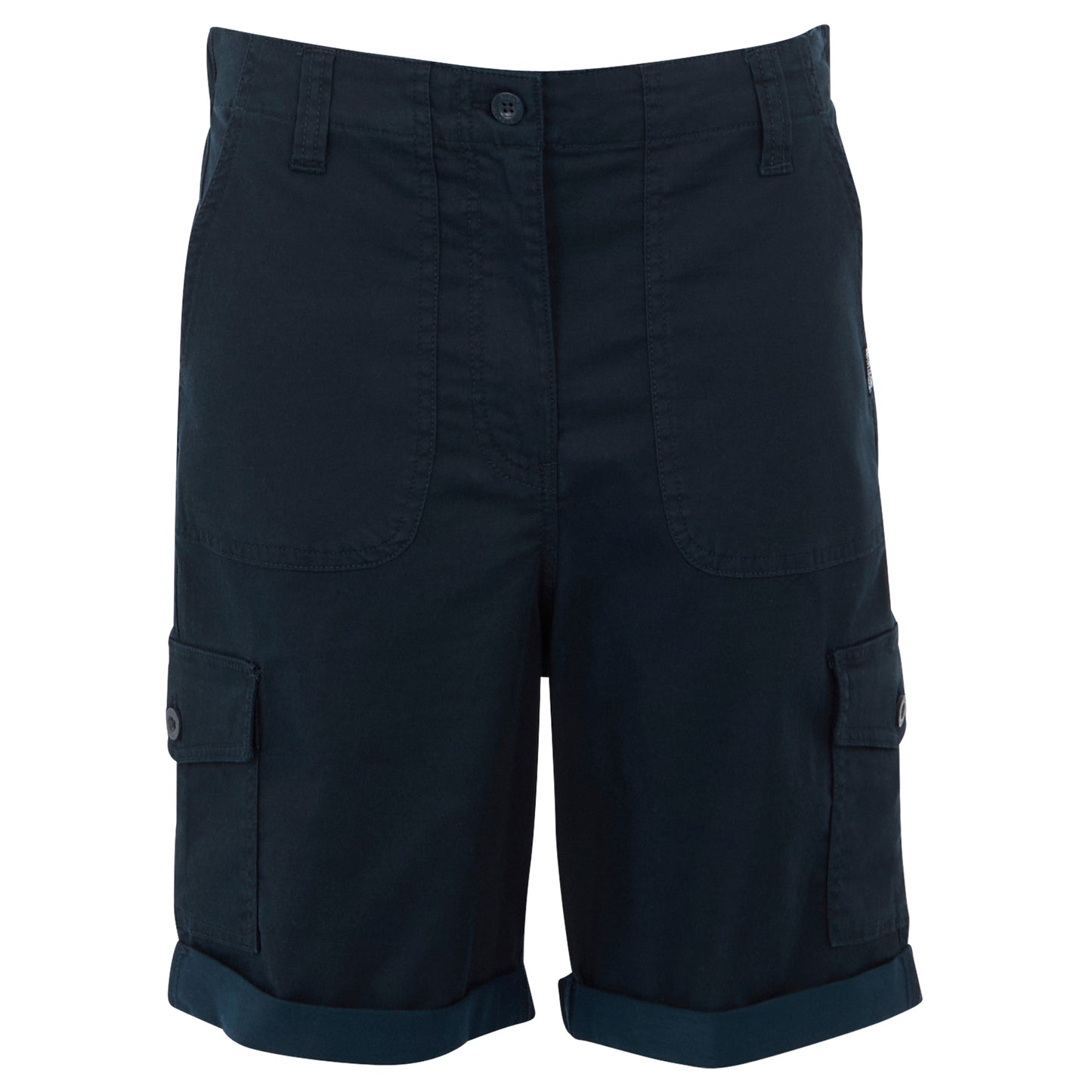 Navy - Front - Regatta Womens-Ladies Shorebella Shorts