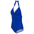 Brightest Blue - Side - Regatta Womens-Ladies Flavia II Plain One Piece Swimsuit