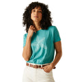 Turquoise - Lifestyle - Regatta Womens-Ladies Filandra VX Starfish T-Shirt