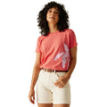 Peach Bloom - Lifestyle - Regatta Womens-Ladies Filandra VX Tropical T-Shirt