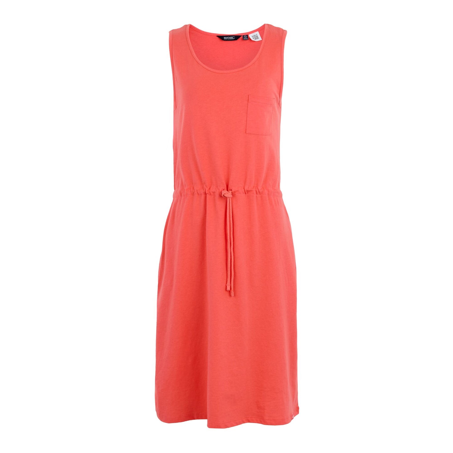 Peach Bloom - Front - Regatta Womens-Ladies Ariena Casual Dress