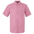 Lilas - Front - Regatta Mens Loran Short-Sleeved Shirt