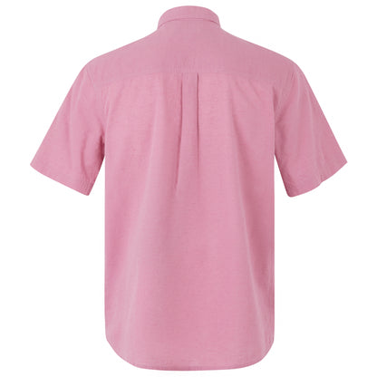 Lilas - Back - Regatta Mens Loran Short-Sleeved Shirt