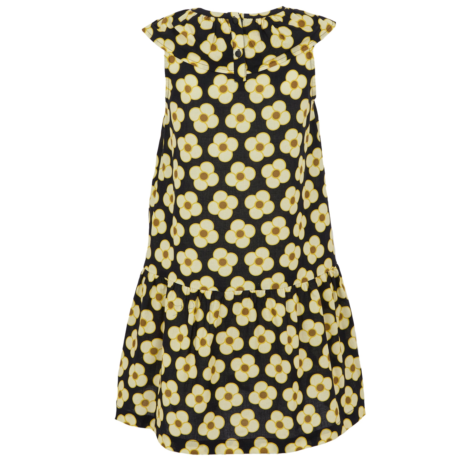 Black - Back - Regatta Girls Orla Kiely Spinning Flower Dress