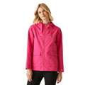 Pink Fusion - Side - Regatta Womens-Ladies Otilie Waterproof Jacket
