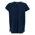 Navy - Front - Regatta Womens-Ladies Rianne V Neck Shirt