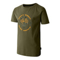 Olivine Green - Side - Dare 2B Childrens-Kids Trailblazer II Cycle T-Shirt
