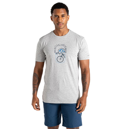 Ash Grey Marl - Lifestyle - Dare 2B Mens Movement III Bicycle T-Shirt