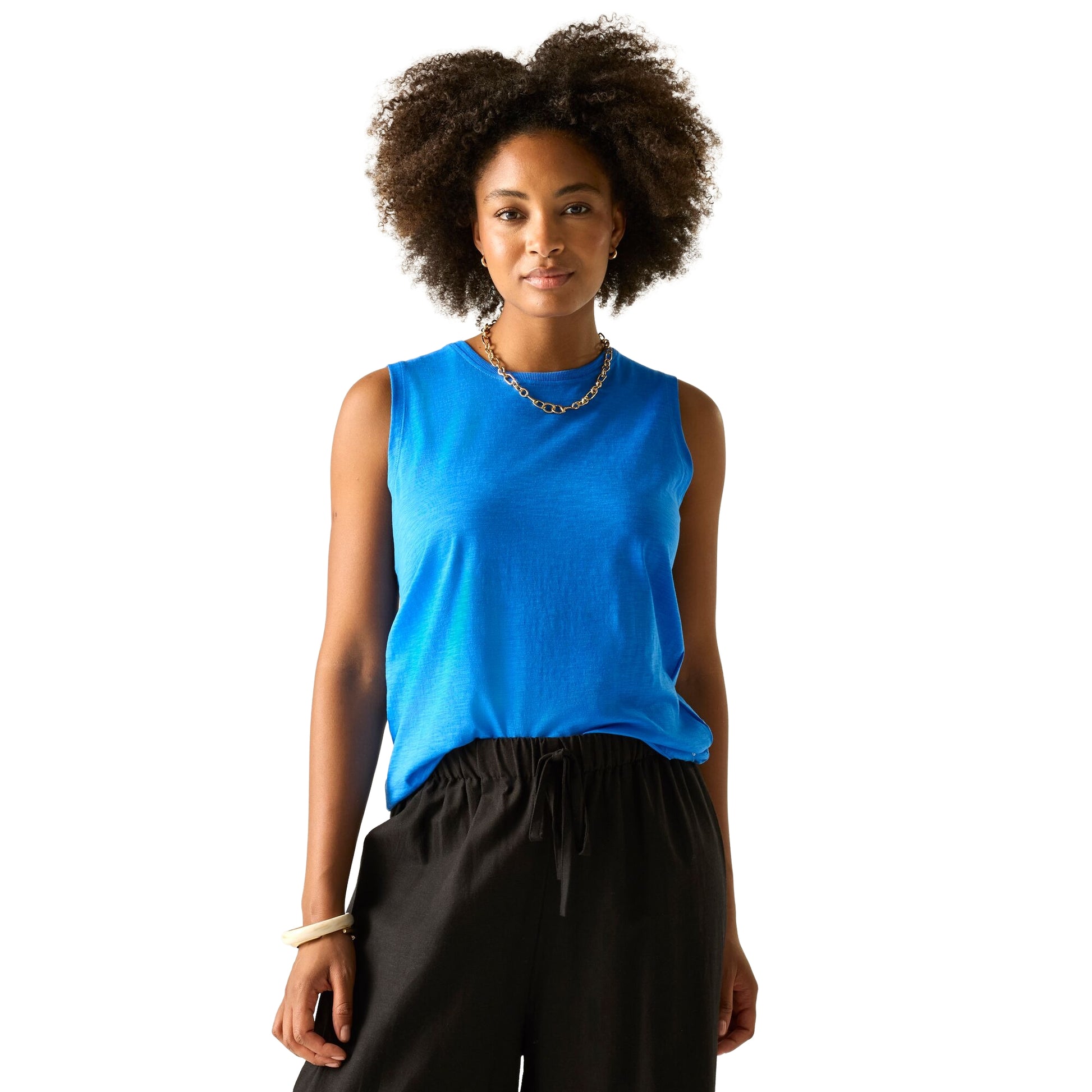 Sonic Blue - Lifestyle - Regatta Womens-Ladies Fariene Sleeveless Top
