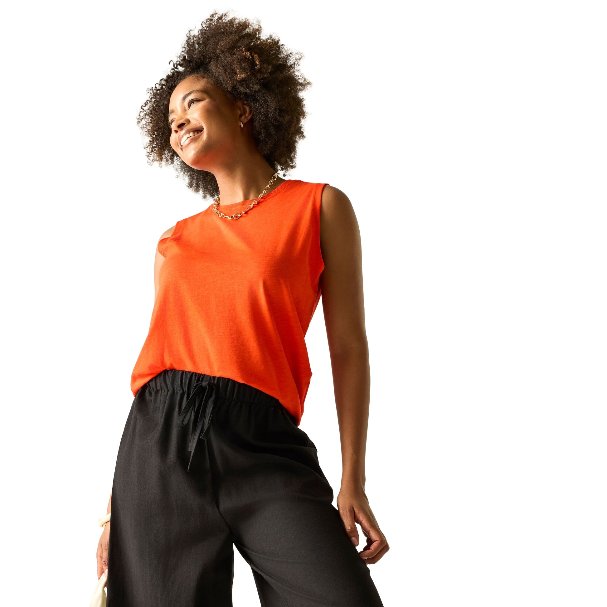 Tangerine Tango - Lifestyle - Regatta Womens-Ladies Fariene Sleeveless Top