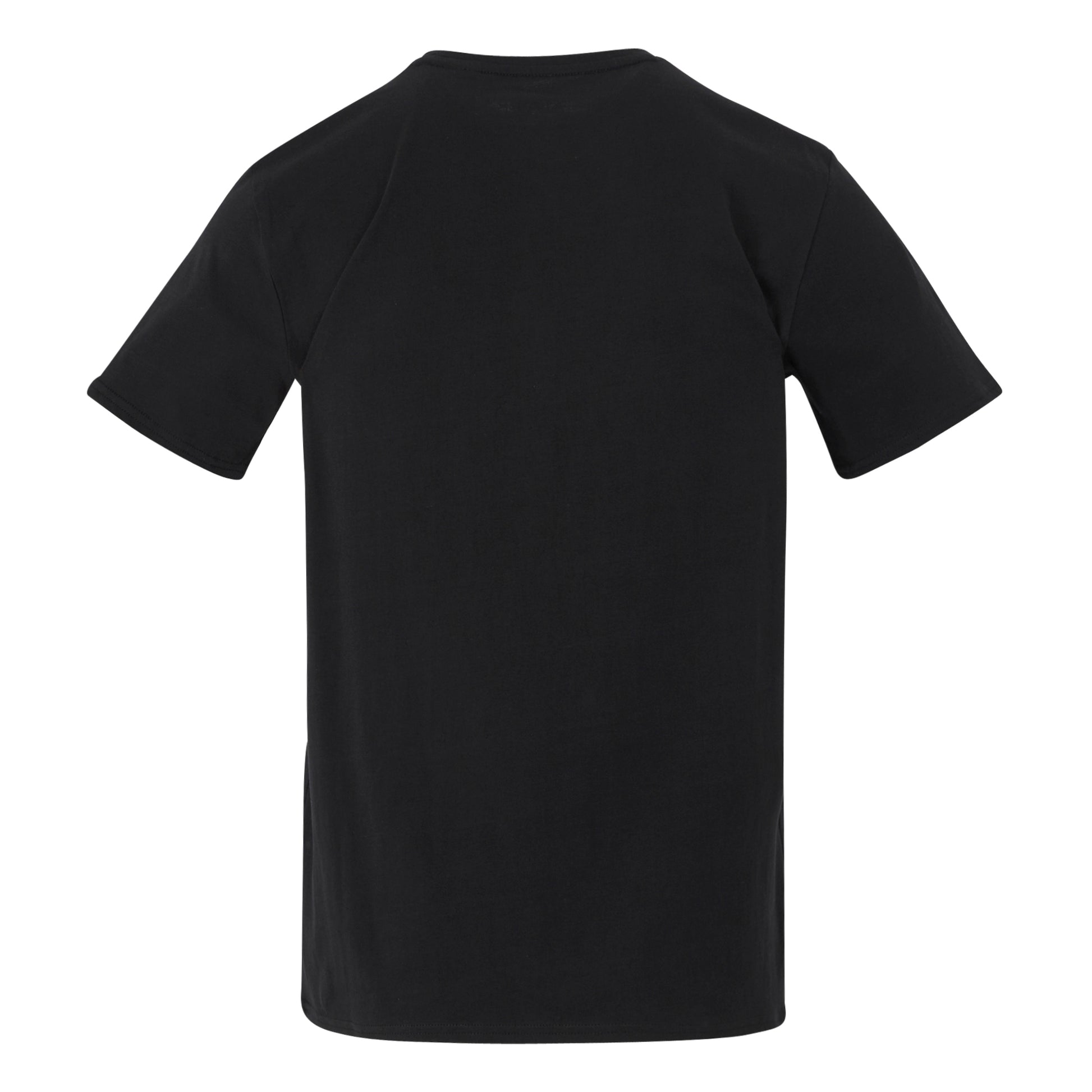 Black - Back - Regatta Mens Breezed V Abstract Mountain T-Shirt