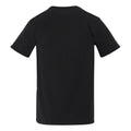 Black - Back - Regatta Mens Breezed V Abstract Mountain T-Shirt