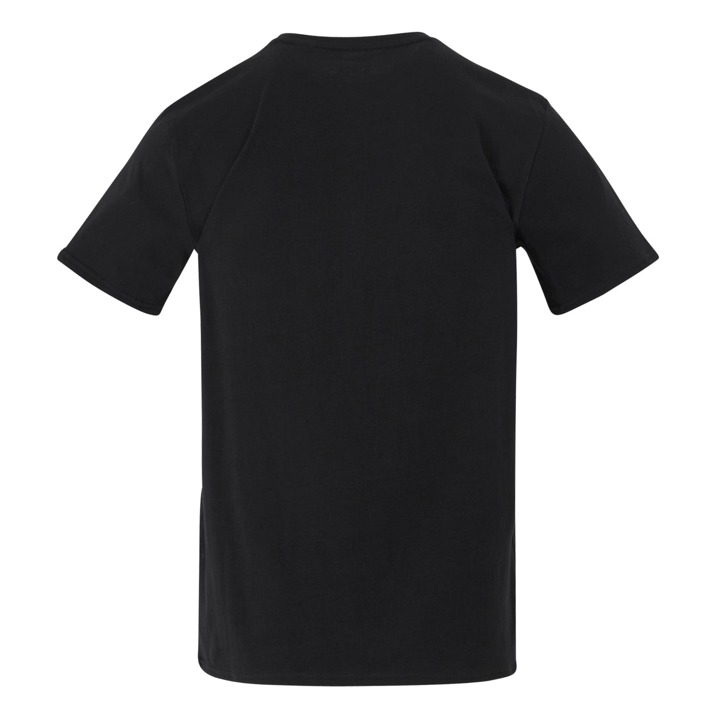 Black - Back - Regatta Mens Breezed V Abstract Mountain T-Shirt