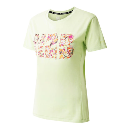 Butterfly Green - Side - Dare 2B Womens-Ladies Transquility III Floral T-Shirt