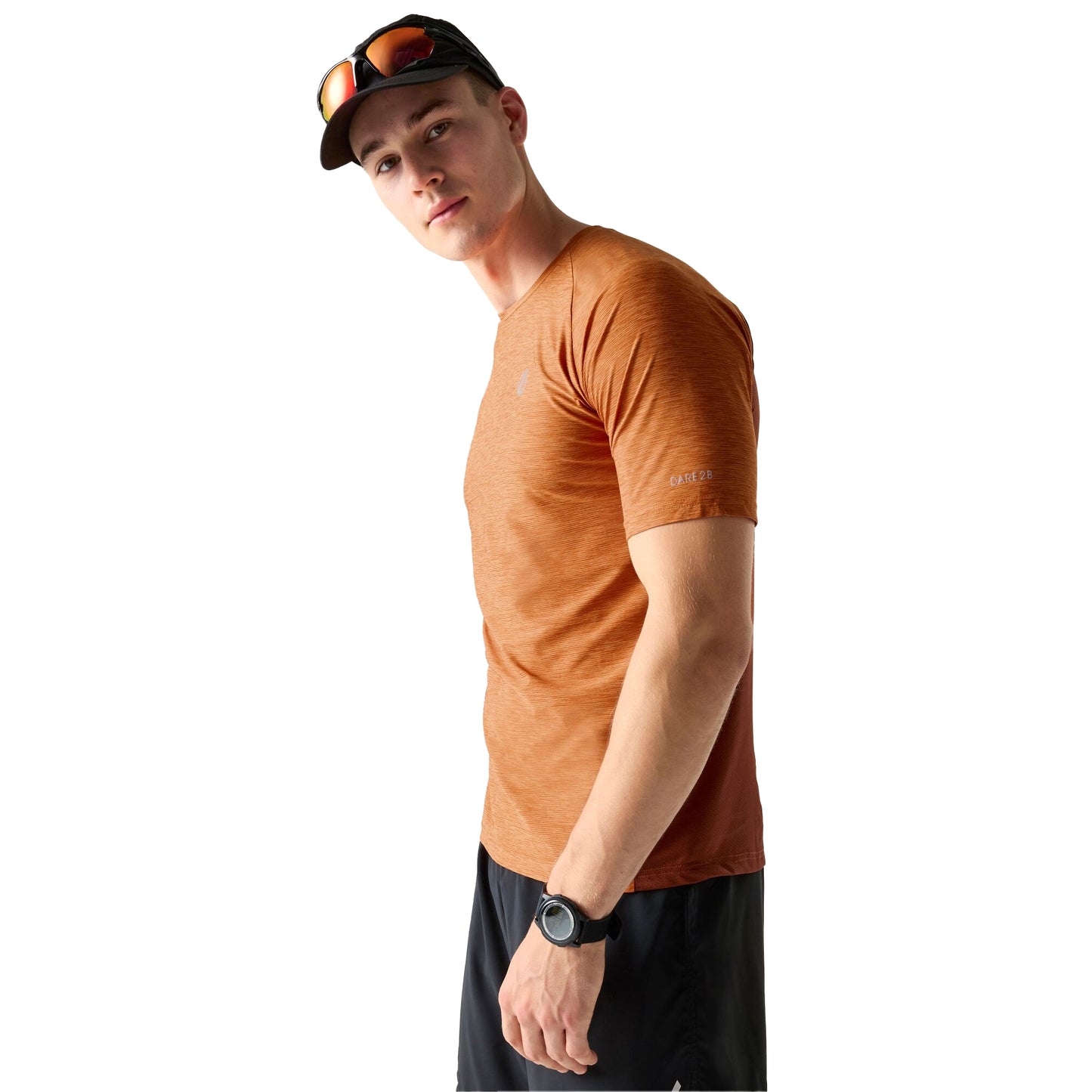 Burnt Orange - Lifestyle - Dare 2B Mens Power Up T-Shirt
