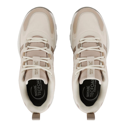 Light Vanilla - Pack Shot - Regatta Womens-Ladies Leighton Synthetic Leather Trainers