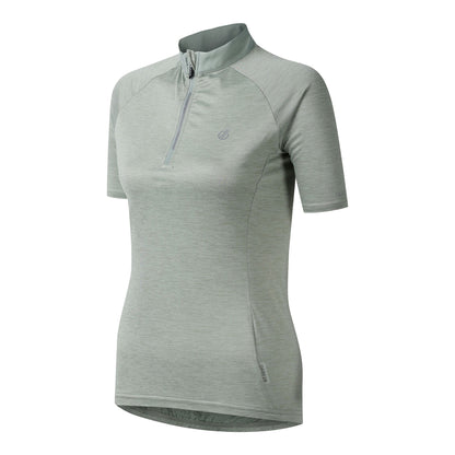 Glacier Green - Side - Dare 2B Womens-Ladies Pedal II Jersey