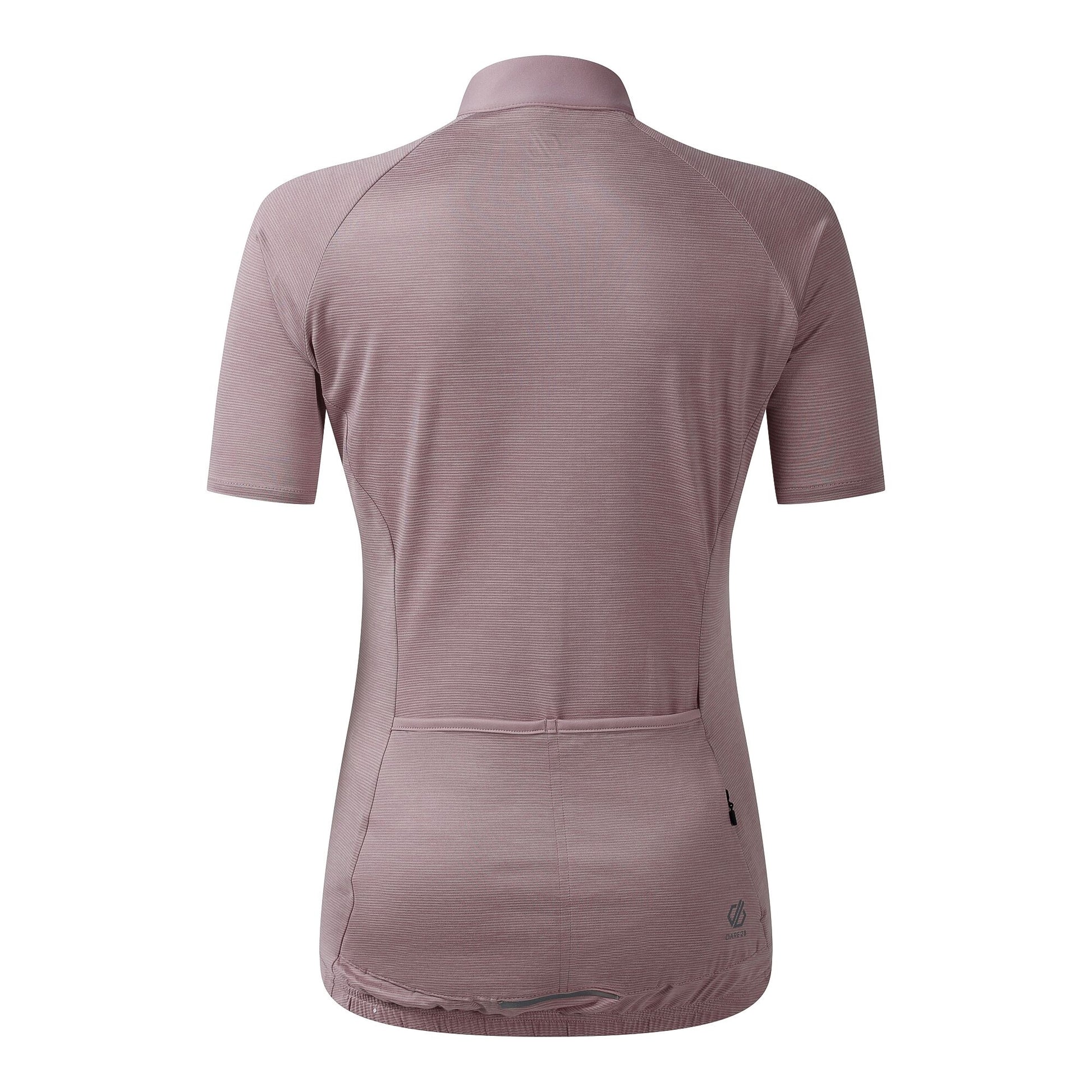 Mauve Shadow - Back - Dare 2B Womens-Ladies Pedal II Jersey