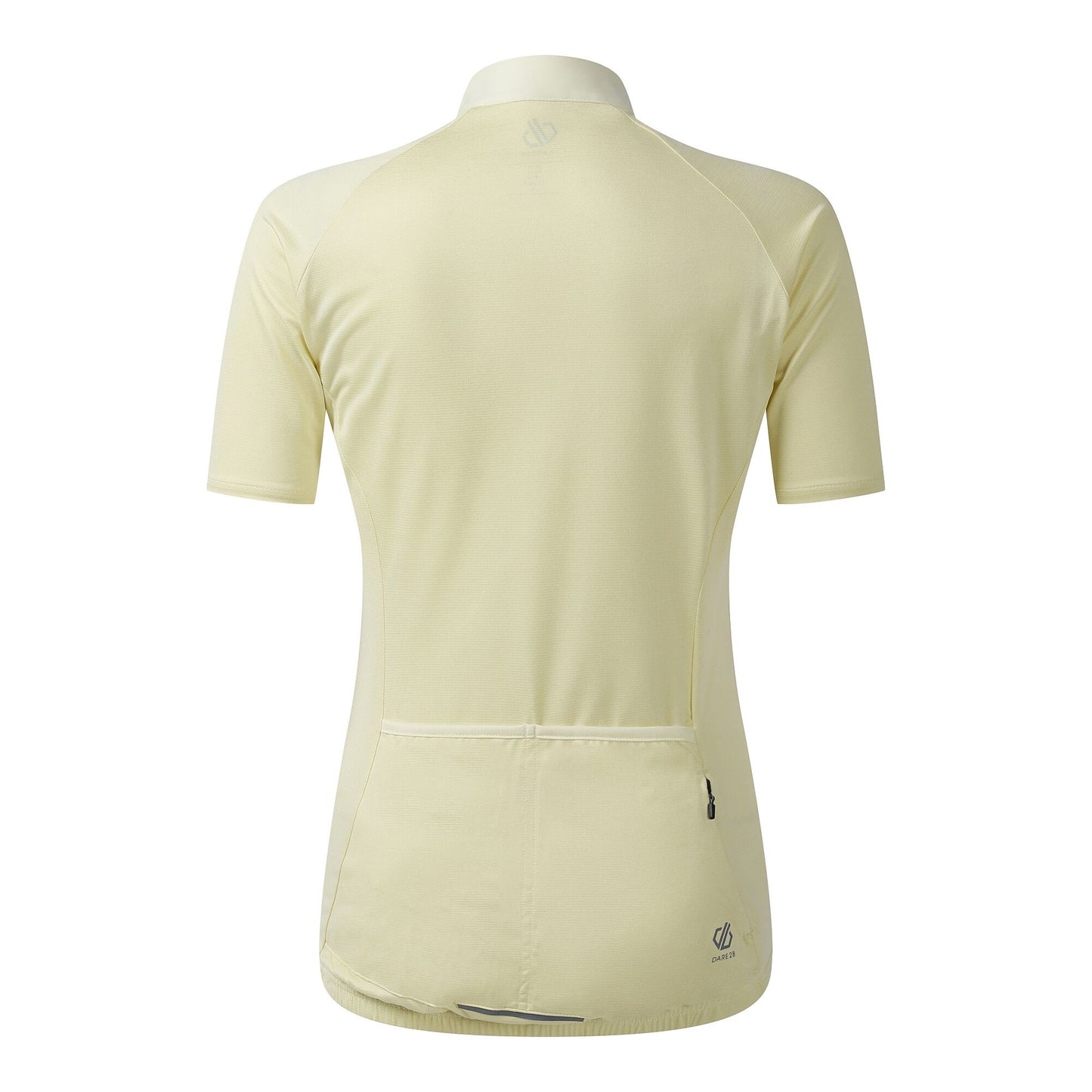 Wax Yellow - Back - Dare 2B Womens-Ladies Pedal II Jersey