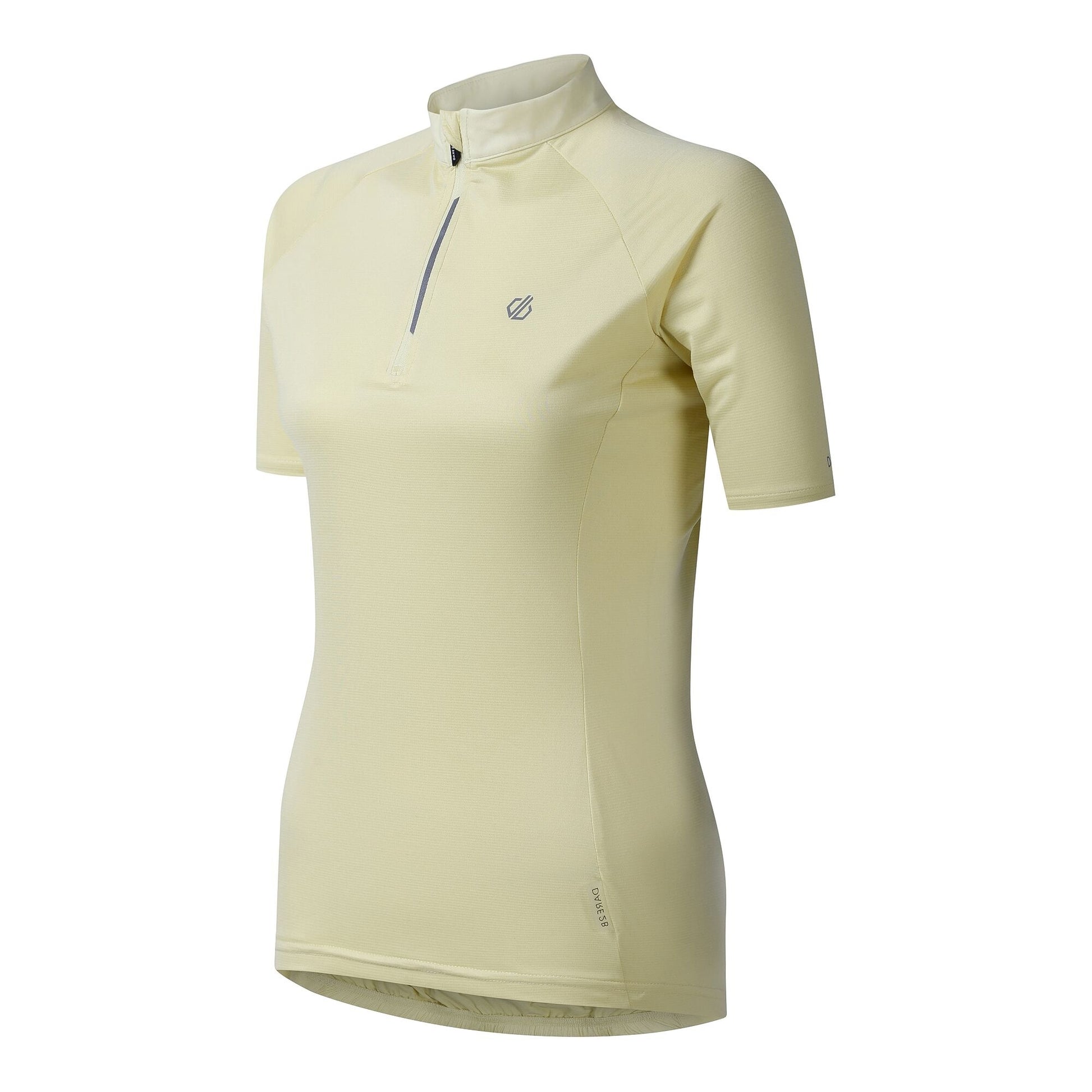 Wax Yellow - Side - Dare 2B Womens-Ladies Pedal II Jersey