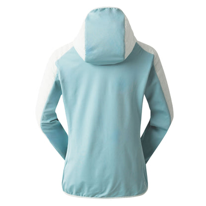 Aquifer-Chalk Blue - Back - Dare 2B Womens-Ladies Altimeter II Hybrid Jacket
