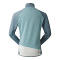 Element Grey-Aquifer-Chalk Blue - Back - Dare 2B Womens-Ladies Emerging Core Stretch Midlayer