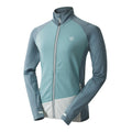 Element Grey-Aquifer-Chalk Blue - Side - Dare 2B Womens-Ladies Emerging Core Stretch Midlayer