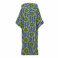 Olive - Back - Regatta Womens-Ladies Orla Kiely II Lotus Towelling Robe