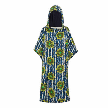 Olive - Front - Regatta Womens-Ladies Orla Kiely II Lotus Towelling Robe