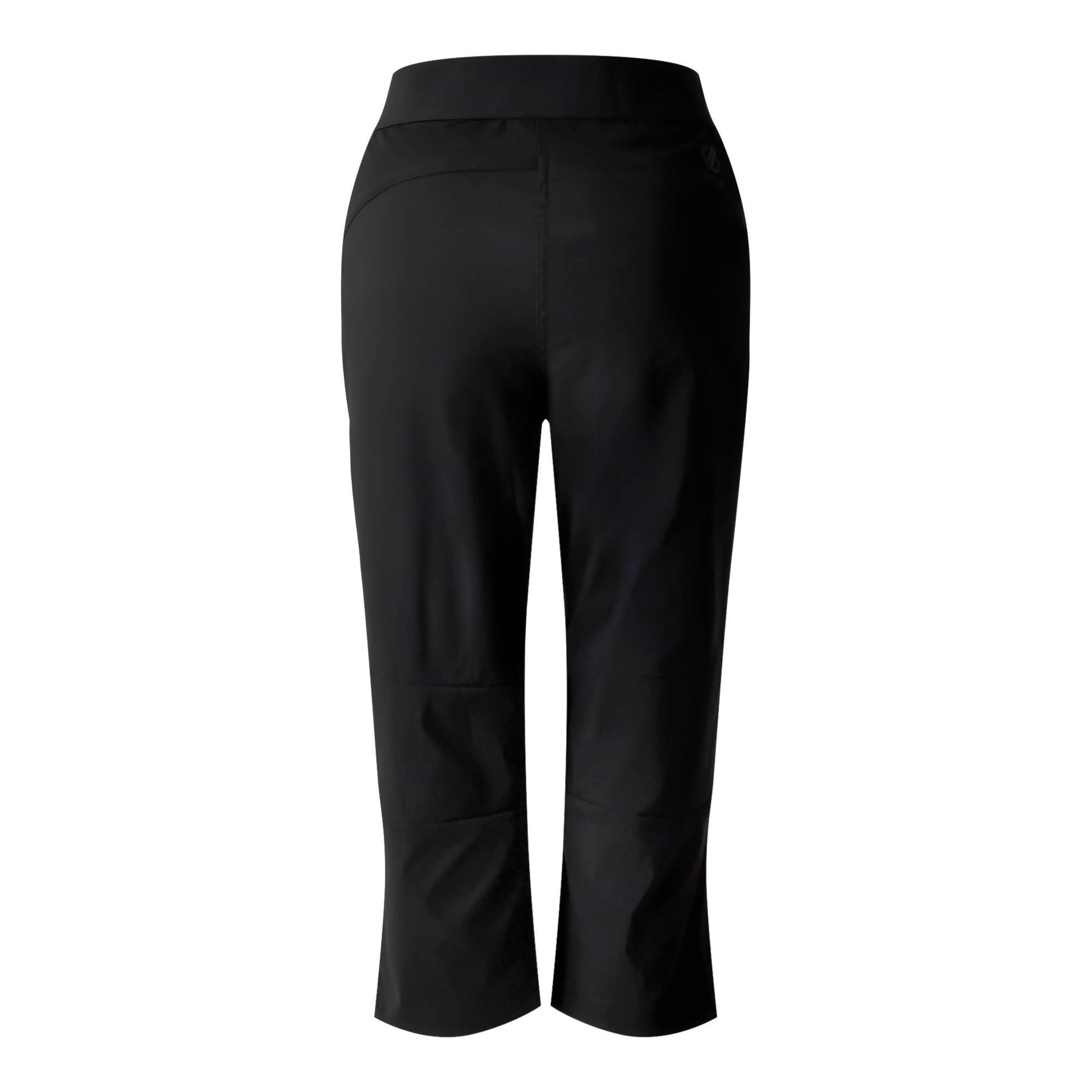 Black - Back - Dare 2B Womens-Ladies Melodic III 3-4 Shorts