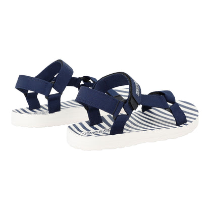 Navy-Navy - Back - Regatta Womens-Ladies Lady Vendeavour Striped Sandals