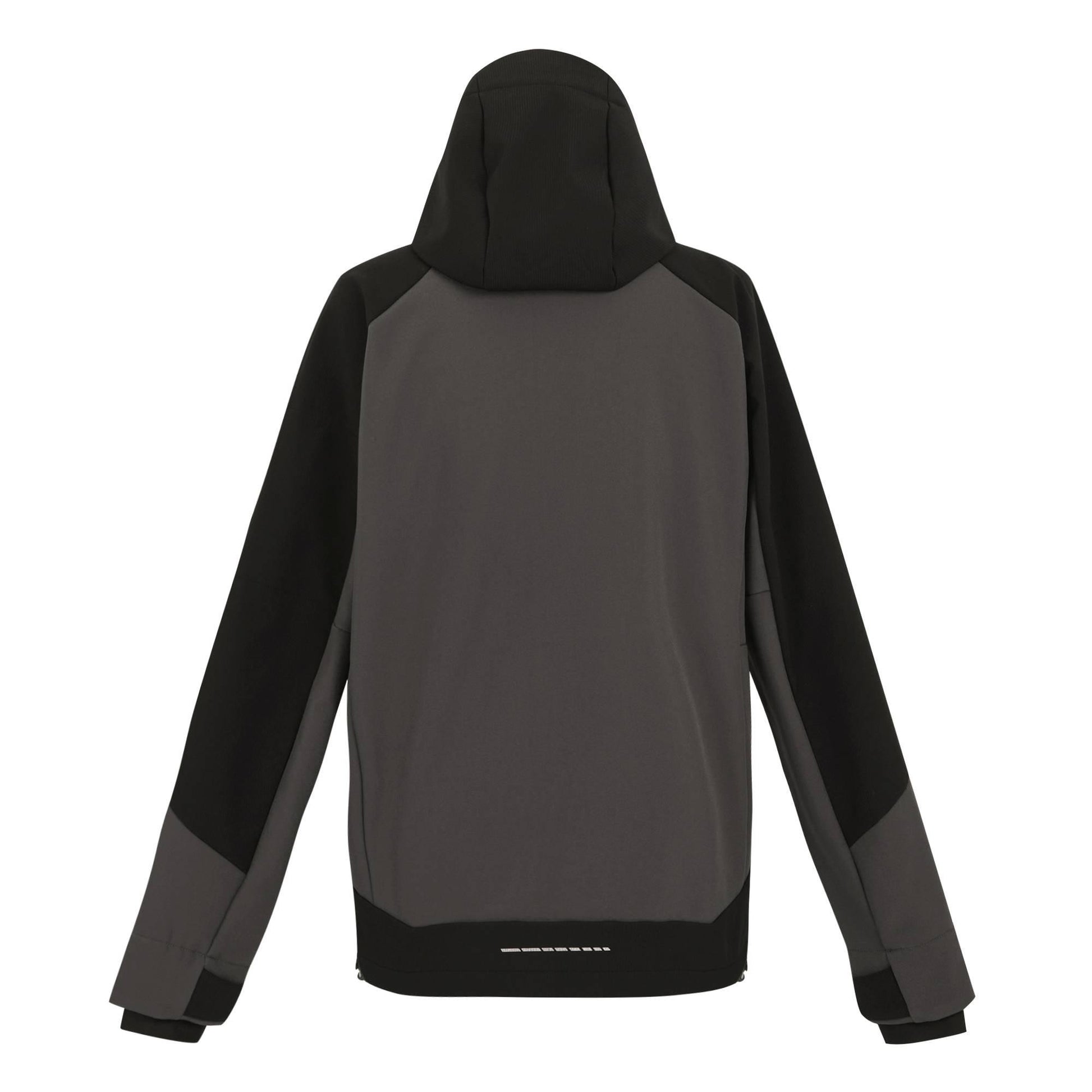 Slate Grey-Black - Back - Regatta Professional Mens Stretch 3 Layer Soft Shell Jacket