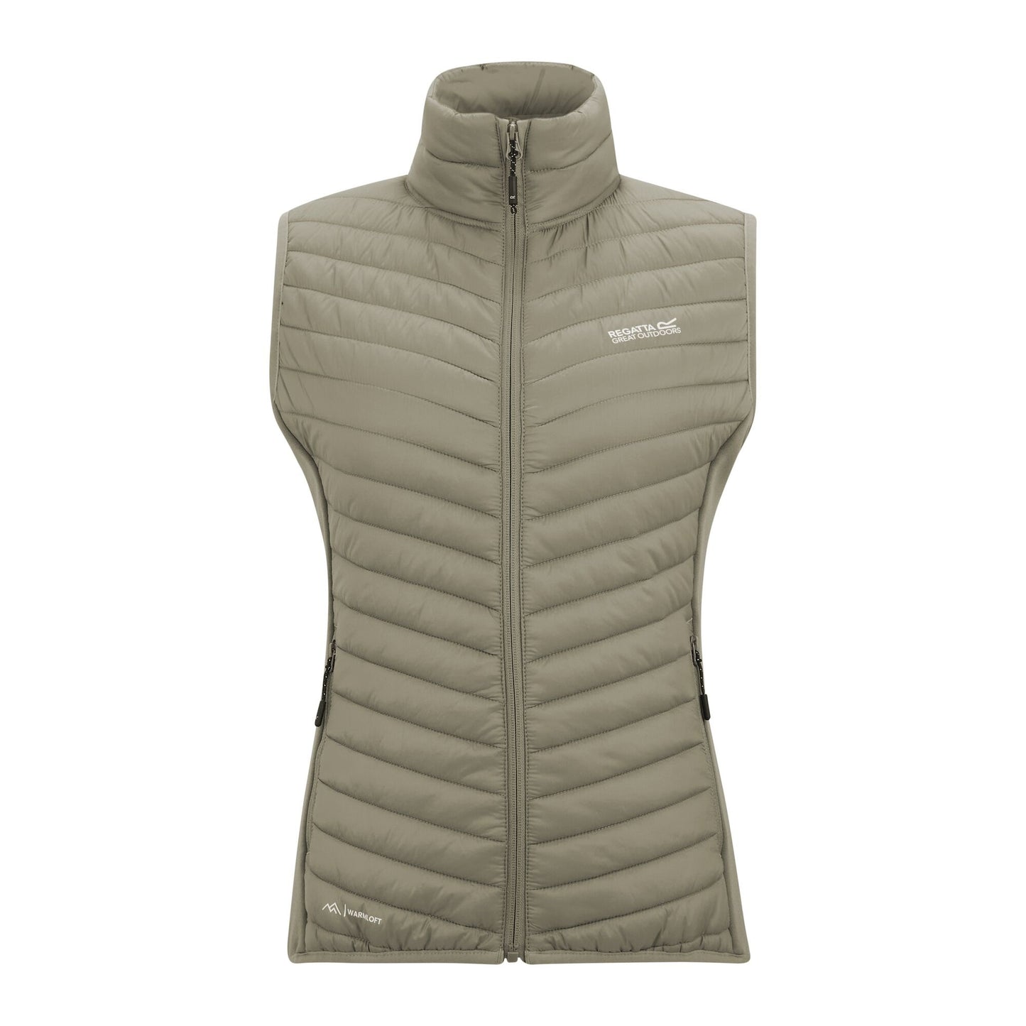Parchment - Front - Regatta Womens-Ladies Andreson Hybrid Gilet