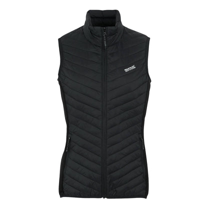 Black - Front - Regatta Womens-Ladies Andreson Hybrid Gilet