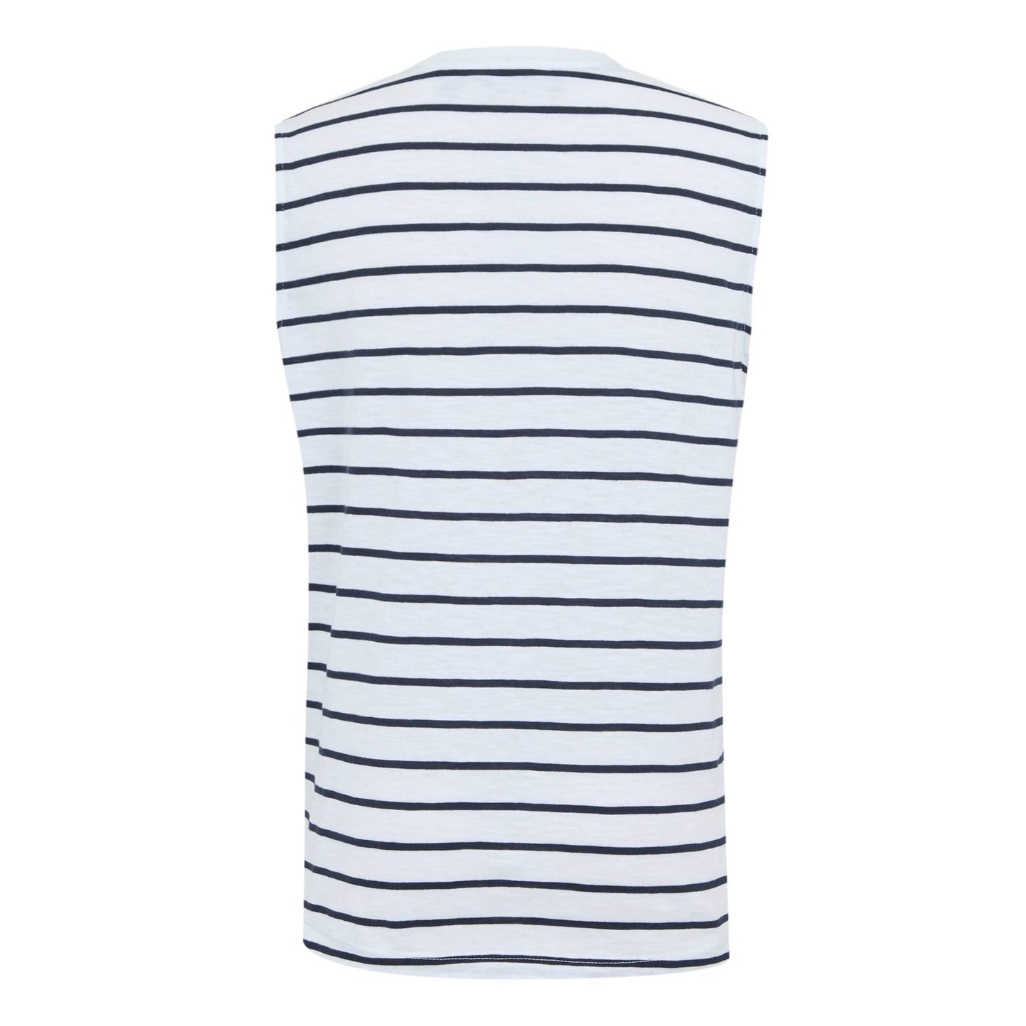 White-Navy - Back - Regatta Womens-Ladies Fariene Striped Sleeveless Top