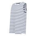 White-Navy - Side - Regatta Womens-Ladies Fariene Striped Sleeveless Top
