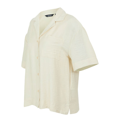 Light Vanilla - Side - Regatta Womens-Ladies Salise Lightweight Shirt
