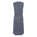 Navy-White - Back - Regatta Womens-Ladies Ariena Painterly Stripe Casual Dress