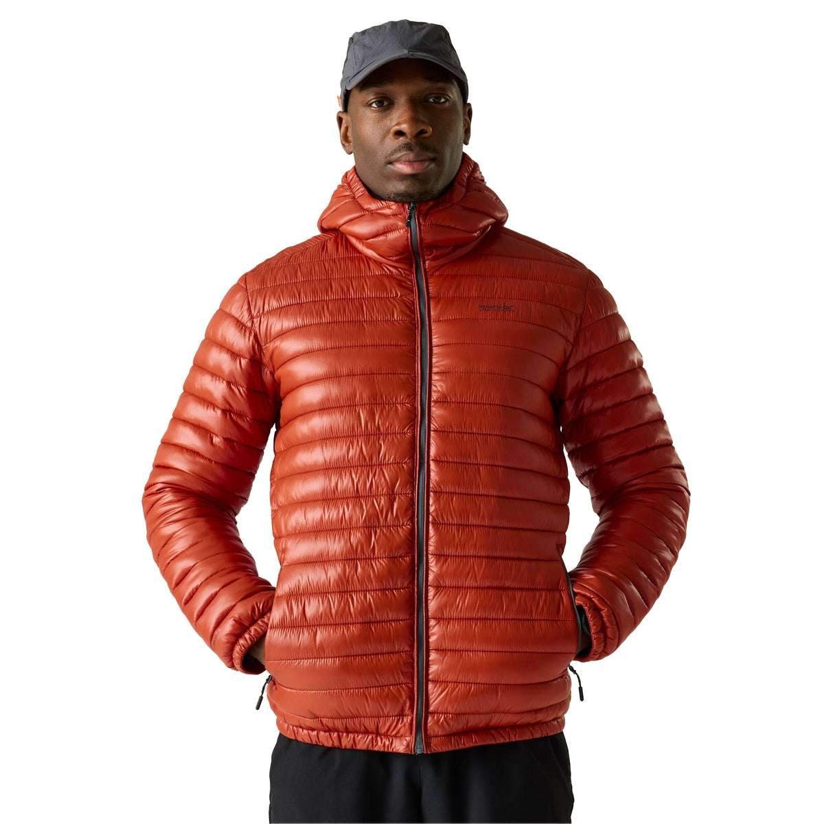 Brick - Lifestyle - Regatta Mens Hurden Padded Jacket