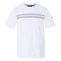 White - Front - Regatta Mens Ravia T-Shirt