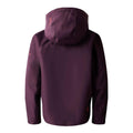 Deep Plum - Back - Dare 2B Childrens-Kids Switch Out Waterproof Jacket