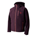 Deep Plum - Side - Dare 2B Childrens-Kids Switch Out Waterproof Jacket