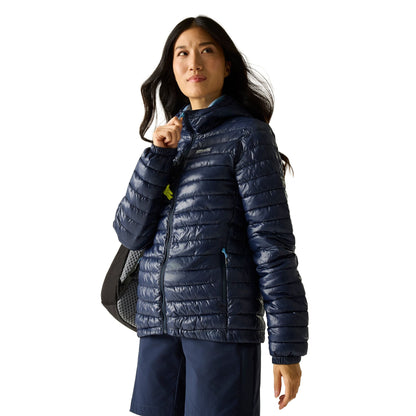 Navy - Lifestyle - Regatta Womens-Ladies Hurden Padded Jacket