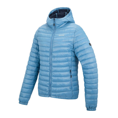 Washed Denim - Side - Regatta Womens-Ladies Hurden Padded Jacket