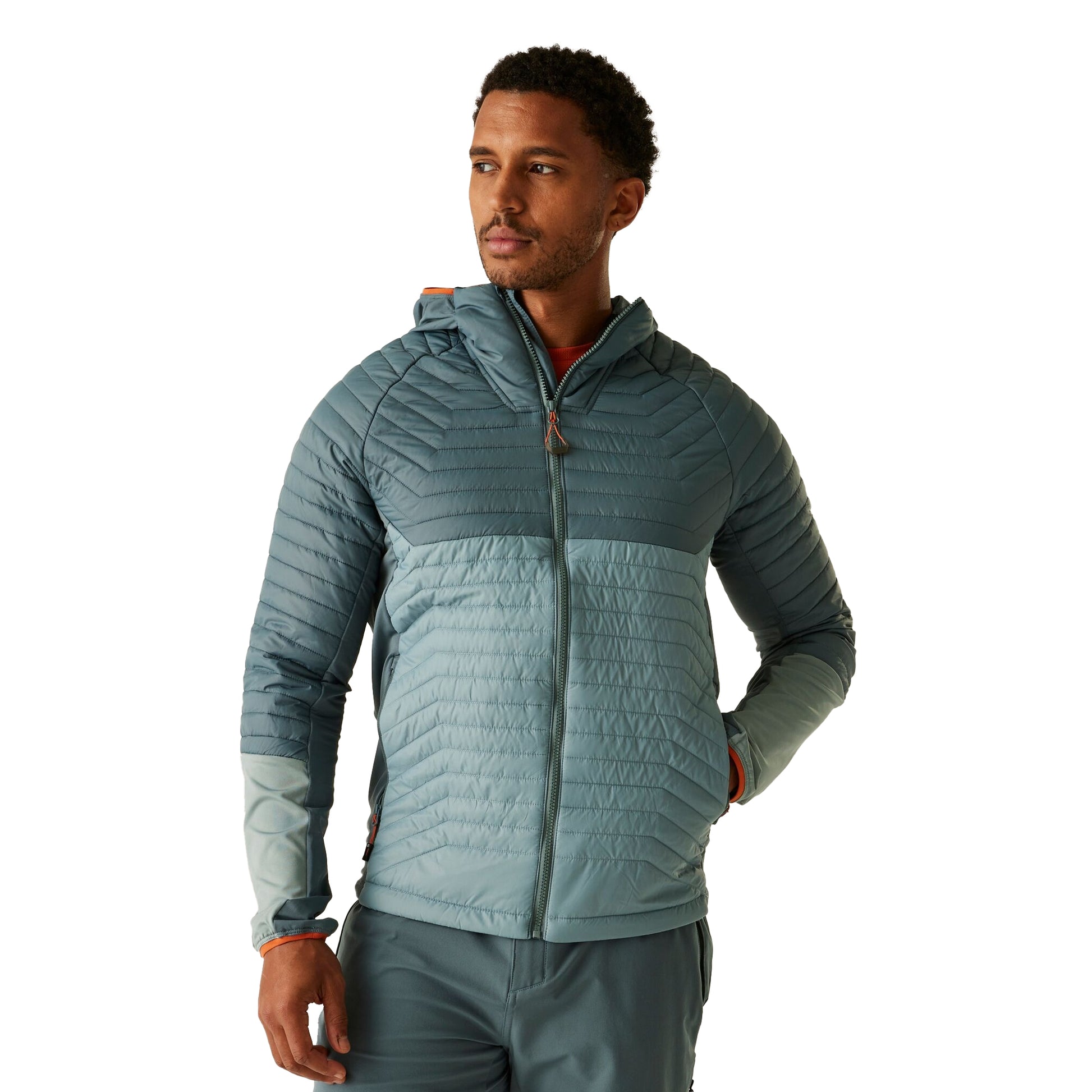 Stormy Weather-Lead Grey - Lifestyle - Dare 2B Mens Descending II Hybrid Jacket