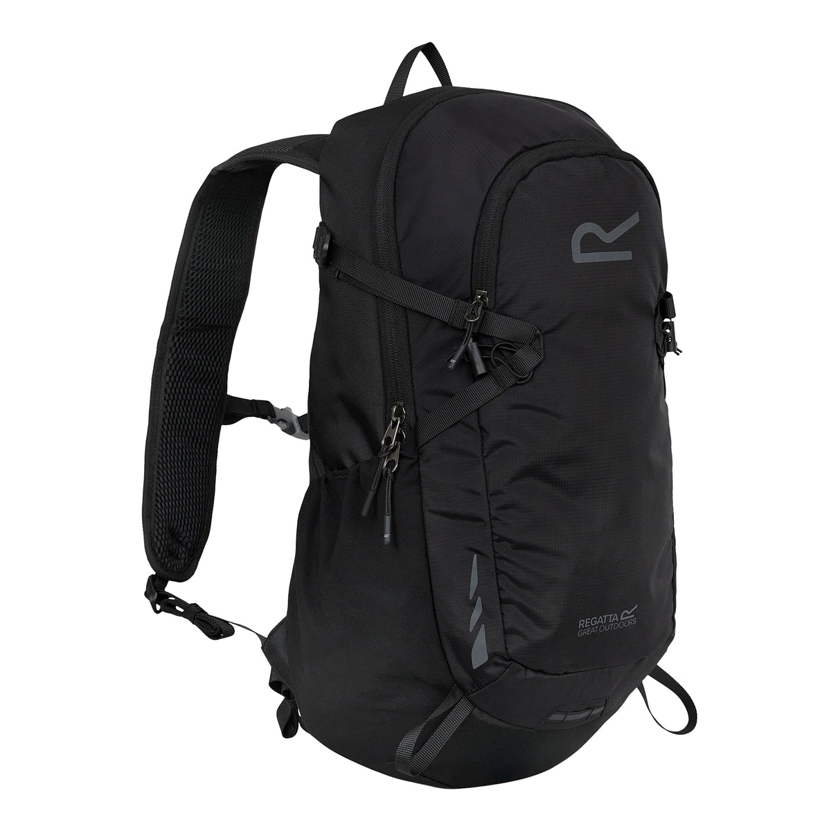 Black - Side - Regatta Blackfell IV 15L Backpack